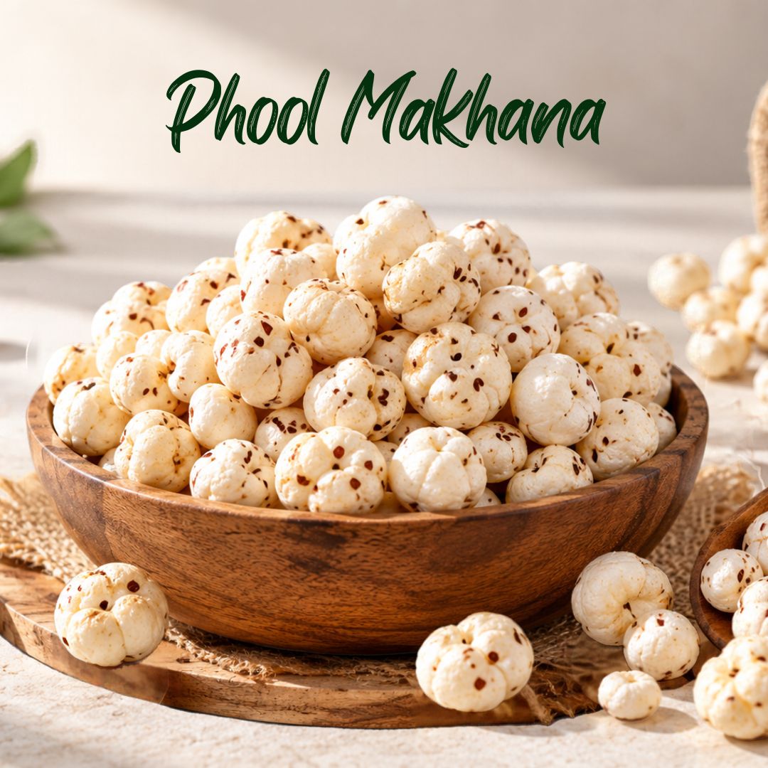 Phool Makhana/Fox Nuts (Raw)