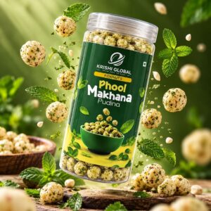 Gourmet Phool Makhana Pudina (Mint Flavored Roasted Fox Nuts)